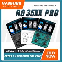 ANBERNIC RG35XX Pro Vertical Retro Handheld Game Console 3.5" IPS OCA Screen Linux 64bit Dual Joysticks Vibration 30+ Emulators