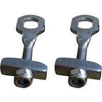 1/2pcs Bicycle Chain Tensioner Pull Tight Screw Steel Fixed Gear Chain Tightness Adjust Bolt Bike Chains Accessories
