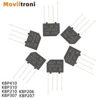 5pcs/10pcs Bridge Rectifier KBP307 KBP210 KBP206 KBP207 KBP310 KBP410 Power Diode Electronic Components