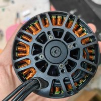 W9245 8318 100KV external rotation brushless motor plant protection drone w9245 four axis six axis FOC disc motor