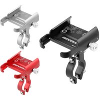 Untoom Motorcycle Scooter Phone Mount Stand Bicycle Holder Aluminum Alloy Adjustable Bike Phone Bracket Cycling Accessories