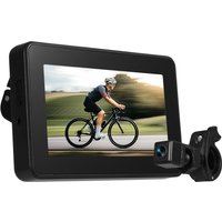 Caméra de recul pour vélo, miroir de guidon, avec écran 4.3 pouces, fonction de Vision nocturne 150 ° Support réglable à vue grand angle