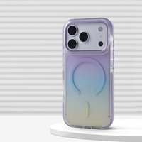 Fashion Gradient Color Magnetic Bumper Case For iPhone 17 Air 16 15 14 13 Pro Max For Magsafe Wireless Charge Shockproof Cover