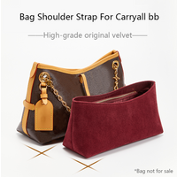 Bag Organizer Insert For Lv Carryall Bb High-end Bag Insert Storage Lightweight Bag Support Anti-deformation Bag Accessories