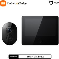 Xiaomi Smart Cat Eye 2 HDR 5-Inch 720P Screen 3MP HD Camera 180° Wide Angle Lens 940nm Infrared Night Vision Intercom Doorbell