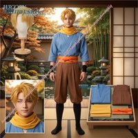 Halloween Man Cos cosplay party Yuru Asa costume Yuru New Anime Daemons of the Shadow Realm Cosplay Yomi no Tsugai Costume Cos