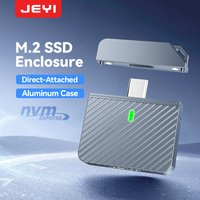 JEYI 2230 M.2 NVMe SSD Enclosure USB 3.2 Gen 2 10Gbps External SSD Drive Enclosure with Magnetic Protective Cover Design TYPE-C