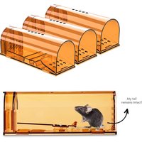 1Pc Mouse Trap Cage No Kill Animal Pet Control Cage Reusable Mice Rodent Catcher Rat Trap