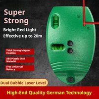 Laser Level 90 Degree Infrared Right Angle Line Laser Level Wall Layout Precision Long Distance Measuring Tool