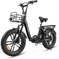 AliExpress SAMEBIKE C05PRO Foldable Electric Bike for Adults,Mountain Ebike,36V13AH Removable Battery 20