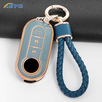 Car Key Case Cover For FIAT 500 Ducato Punto Panda Lancia Musa For Citroen Jumper Peugeot Boxer Accessories