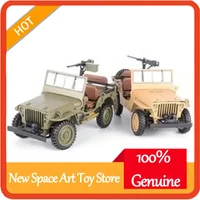 HengGuan HG4-58 1:14 Scale 4WD Electric Retro Jeep RC Car Remote Control Off-Road Climbing Vehicle Simulation Model Toy for Boys