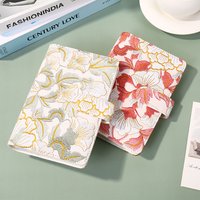 A6 Bright Patterns DIY Binder Notebook Only Cover Diary Books Schedule Covers School Stationery