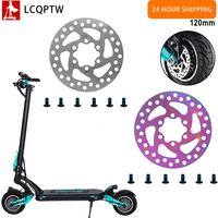 120mm Disc Brake Rotor for VSETT 9 9+ for ZERO 8X 9 Electric Scooter Universal Brake Disc with Screws Replacement Parts