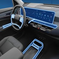 For Kia EV5 2024 Dashboard Multimedia Navigation Transparent Anti-Scratch Protection Film Modification