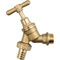 1PC G1/2' Brass Faucet IBC Ton Bucket Valve DN15 Outdoor Antifreeze Slow Open Slow Closing Tap