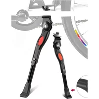 AliExpress NONE Bicycle Footrest Height Adjustable Aluminum Alloy Footrest High Quality Bicycle Foot Ladder Rubber Inner Pad Bicycle Accessories