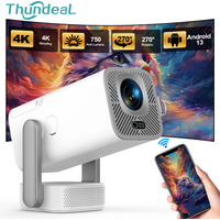 ThundeaL HD Mini Projector TD80 Pro Full HD 1080P 4K Video WIFI Android Portable Projector TD80Pro Home Theater Cinema PK TD80W