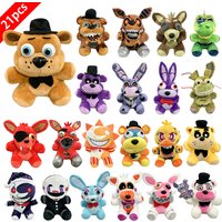 Best Seller Five Night At Freddy Plush Dolls Bonnie Freddy Foxy Cartoon Stuffed Toys Kids Plushies Birthday Gifts