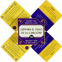 Mini Size English or Spanish Styles Mini Truth Or Dare Card Game Name That Tune How Well Name That Word This Game for Party Play