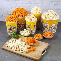Simulation Popcorn Models Plastic Food Display Props Fake Corn Dummy Sample Emulation Street Snack Models Display Crafts