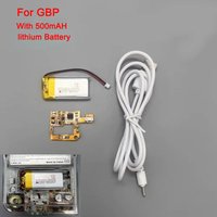 Rechargeable Battery Set For GAMEBOY POCKET Charging Module 500mAh For GBP Support original shell