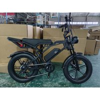 Ebike Electric Bicycle 20-inch Fat Tire Snow Beach Helps Super73 New Energy Endurance Bicycle