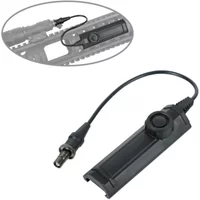 Tactical PEQ 15 Remote Dual Switch 2 Plug Pressure Pad Switch For PEQ M3X DBAL M300 M600 Hunting Airsoft Flashlight Button
