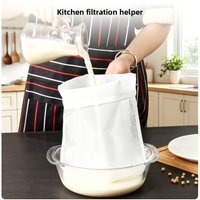 Food Grade Nylon Filter Bag Net Tea Beer Milk Coffee Oil Filtration Strainer Mesh Kitchen Filter Reusable Nylon Filter Bags