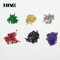100Pcs/Set Colored String Bead Heads Folk Electric Guitar String Bead Heads Bass Steel String Beads Guitar Accessory