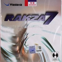 Yasaka RAKZA 7 SOFT and RAKZA 7 Pimples In Table Tennis Rubber RAKZA7 SOFT Pips-In Ping Pong Sponge Tenis De Mesa RAKZA 7
