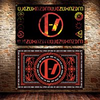 60X90CM 90X150CM T-Twenty-One-PilotsS Flag Polyester Printing Band Banner For Room Decor Tapestry