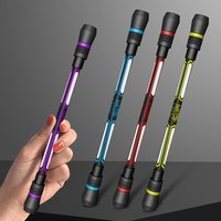 4-Pack of Random Color Spinning Pens, Tech-Style Internet-Famous Spinning Pens, Special for Competitions, Beginners, Novices, Elementary School Students, Can Write, Balance, Decompress, Fun Manual