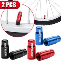 MTB Vacuum Bicycle Accessories Tire Valve Protector Aluminum Bike Tire Caps Bicycle Tire Valve Cap Schrader/Presta
