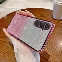 Luxury Gradient Glitter Plating Case For Samsung Galaxy A16 A06 A55 A15 A25 A35 A05 A05S A54 A24 A34 A14 A04 Silicone Back Cover