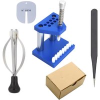 Watch Hand Needle Remover Presser Portable Wristwatch Plunger Puller Accurate Parts Watchmaker Repair Fittings Tools Red Machine