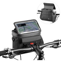 Waterproof Bike Front Frame Bag Touch Screen Mtb Bicycle Phone Holder EVA Handlebar Bags Cycling Front Storage Bag