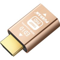 FUERAN HDMI Pass-Through EDID Emulator for use with Video splitters, Switches and Extenders (fit-Headless)1080P 4K-HDR