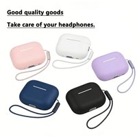 Silicone Soft case Earphone Case with Lanyard Strap for Airpods Pro 3 Generation Airpods Pro3 Gen Cover Accessories 2026 New