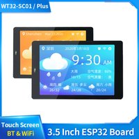 ESP32-Entwicklungsboard WT32-SC01 / Plus mit 3,5-Zoll-Touchscreen, 320 x 480 LCD-Display, integriertem Bluetooth-WLAN-Modul