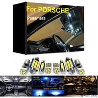 11Pcs LED Interior Light Bulb Kit For PORSCHE Panamera 970 2009 2010 2011 2012 2013 2014 2015 2016