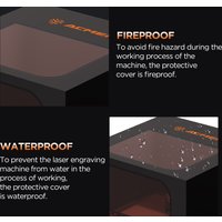 ACMER R20 720X720X400mm Laser Engrave Machine Enclosure Laser Protection Vent Fireproof Dustproof Protective Cover Accessories
