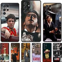 Scarface Tony Montana phone case For Samsung Galaxy S24 S25 S23 S22 Ultra Note 10 20 Plus S20 S21 FE Cover