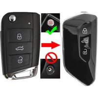 For VW Golf MK7 Jetta Tiguan Polo for Skoda SEAT Cupra Car MQB Remote Key Modified Golf 8 MK8 Remote Key Shell Key Case