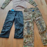 Men's German Multitarn/Flecktarn Camo KSK Tactical Pants Base Ops Outdoor Hiking Climbing Functional Comfortable Performance