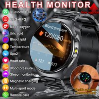 2026New Sapphire high-end Smart Watch ECG Health tracking Watch AMOLED Screen Call Custom dial Blood oxygen Pressure Smartwatch