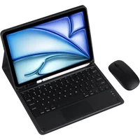 Detachable Bluetooth Keyboard Case & Mouse for Honor Pad 10 12.1inch 2025 HEY3-W00 Tablet Protective Cover with Pen Holder