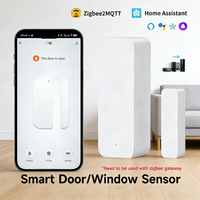 Tuya Zigbee 3.0 Door Window Contact Sensor, Zigbee Hub Required, Works with Home Assistant, Yandex, Alexa, ZHA, Zigbee2MQTT