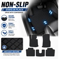 Custom Flat Car Floor Mats For Chevrolet Corvette C8 Stingray 2020-2026 Luxury Anti-Slip Car Accessories Left/Right-hand Drive