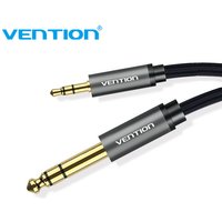 Vention Male to Male 3.5 mm to 6.35 mm Adapter Aux Cable for Mixer Amplifier Gold Plated 3.5 Jack to 6.5 Jack 3m 5m 10m Aux Cabo